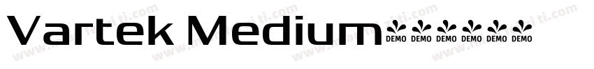 Vartek Medium字体转换